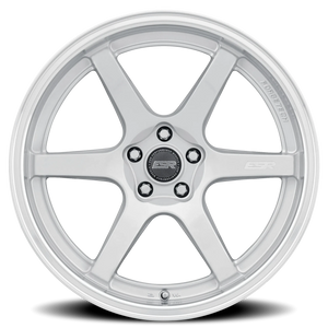 ESR Wheels AP6 Hyper Silver Machined Lip 19x9.5 +35 5x114.3mm 72.6mm - Wheelwiz