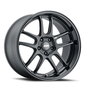 ESR Wheels AP8 Matte Black Gloss Black 19x11 +22 5x114.3mm 72.6mm - Wheelwiz