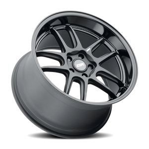 ESR Wheels AP8 Matte Black Gloss Black 18x8.5 +30 5x114.3mm 72.6mm - Wheelwiz