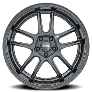 ESR Wheels AP8 Matte Black Gloss Black 19x11 +22 5x114.3mm 72.6mm - Wheelwiz
