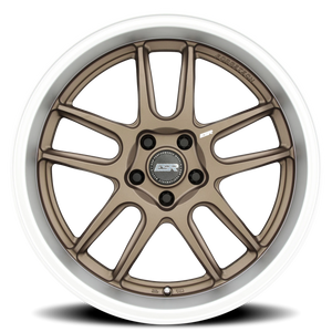 ESR Wheels Apex Series AP8 Matte Bronze W/ Machined Lip 19x8.5 +30 5x114.3mm 72.6mm