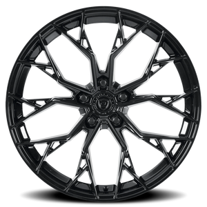Dolce Performance Aria Gloss Black 20x8.5 +28 5x112mm 66.56mm