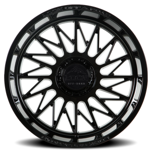 Lock Offroad Assault Gloss Black 22x12 -44 5x127|5x139.7mm 87.1mm