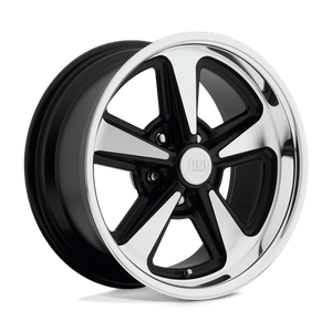 US MAG U109 BANDIT Matte Black Machined 18x9 +8 5x120.65mm 72.6mm - Wheelwiz
