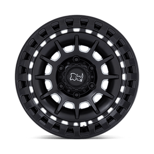 Black Rhino BARRAGE Matte Black 17x8.5 -10 5x127mm 71.5mm - Wheelwiz