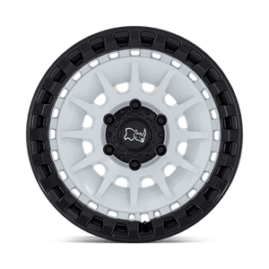 Black Rhino BARRAGE Gloss White On Matte Black 18x9 0 5x127mm 71.5mm - Wheelwiz