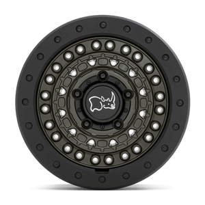 Black Rhino BARRICADE Olive Drab Green W/ Blk Rock 17x8.5 -18 5x127mm 71.5mm - Wheelwiz