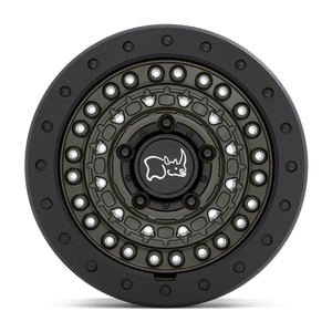 Black Rhino BARRICADE Olive Drab Green W/ Blk Rock 20x9 +10 5x150mm 110.1mm - Wheelwiz