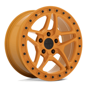Victor Equipment BERG Gloss Orange W/ Black Bolts 17x8 +20 5x130mm 71.5mm - Wheelwiz