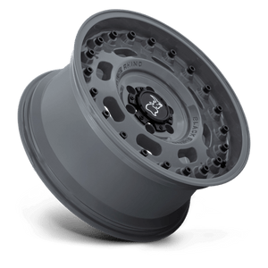 Black Rhino AXLE Battleship Gray 18x9.5 -18 5x127mm 71.5mm - Wheelwiz
