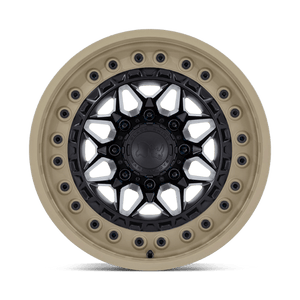 Black Rhino ALPHA Matte Black W/ Sand Lip 20x10 -18 8x180mm 124.2mm - Wheelwiz