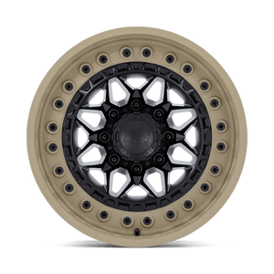 Black Rhino ALPHA Matte Black W/ Sand Lip 17x9 0 6x139.7mm 106.1mm - Wheelwiz
