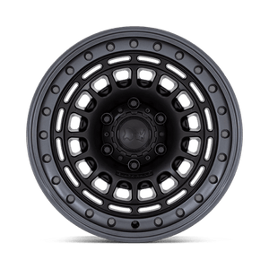 Black Rhino BR014 SAHARA Matte Black W/ Gunmetal Lip 17x9 0 6x135mm 87.1mm