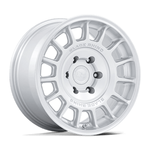 Black Rhino BR015 VOLL Hyper Silver 17x8.5 +25 5x114.3mm 72.6mm - Wheelwiz