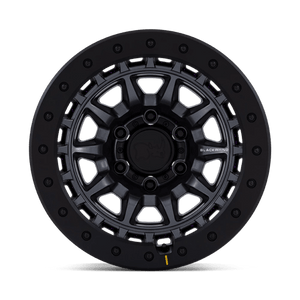Black Rhino BR016 TUSK Matte Gunmetal 17x8.5 0 5x127mm 71.5mm - Wheelwiz