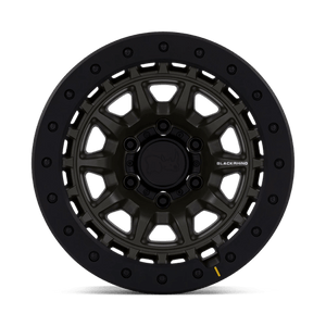 Black Rhino BR016 TUSK Olive Drab Green 17x8.5 0 6x139.7mm 106.1mm - Wheelwiz