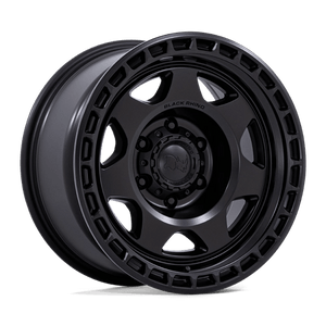Black Rhino BR018 VOYAGER Matte Black 17x8.5 0 6x120mm 66.9mm - Wheelwiz