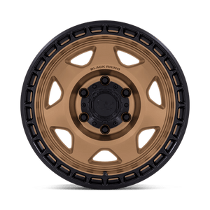 Black Rhino BR018 VOYAGER Matte Bronze W/ M-black Lip 17x8.5 -10 6x114.3mm 66.1mm - Wheelwiz