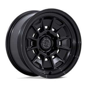 Black Rhino BR021 MONDO Matte Black W/ Gloss Black Lip 18x9 +12 6x139.7mm 106.1mm - Wheelwiz