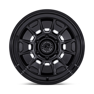 Black Rhino BR021 MONDO Matte Black W/ Gloss Black Lip 17x8.5 -10 6x139.7mm 106.1mm - Wheelwiz