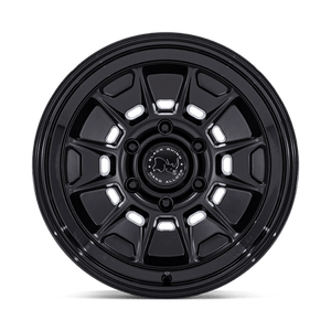 Black Rhino BR021 MONDO Matte Black W/ Gloss Black Lip 17x8.5 +20 6x139.7mm 106.1mm - Wheelwiz