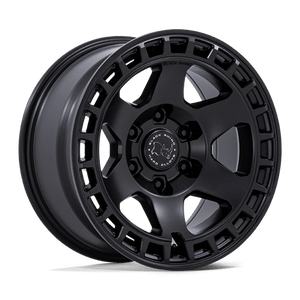 Black Rhino BR022 BAHARI Matte Black 17x8.5 +25 5x114.3mm 72.6mm - Wheelwiz