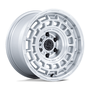 Black Rhino BR024 AWOL Silver W/ Machined Face 17x8.5 +25 6x135mm 87.1mm - Wheelwiz