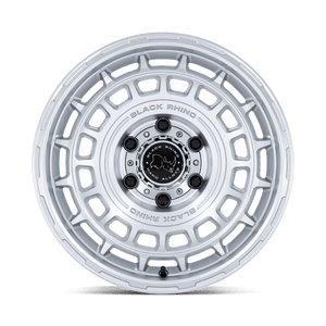 Black Rhino BR024 AWOL Silver W/ Machined Face 17x8.5 -10 6x135mm 87.1mm - Wheelwiz