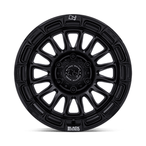 Black Rhino BR025 RIVAL Matte Black W/ Gloss Blk-lp 17x8.5 +25 6x139.7mm 106.1mm - Wheelwiz