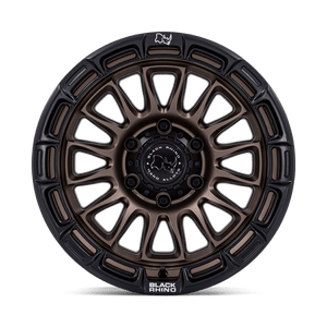 Black Rhino BR025 RIVAL Burnt Bronze W/ Matte Blk-lp 17x9 -12 6x139.7mm 106.1mm
