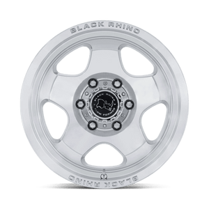 Black Rhino BR031 SOL Gloss Silver W/ Machined Face 17x8 +38 5x114.3mm 72.6mm