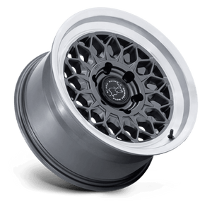 Black Rhino BR034 GRAZ Gloss Gunmetal W/ Machined Lip 17x8.5 0 6x135mm 87.1mm - Wheelwiz