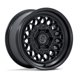Black Rhino BR034 GRAZ Matte Black 17x8.5 +25 6x139.7mm 106.1mm - Wheelwiz
