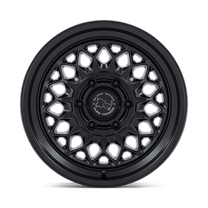 Black Rhino BR034 GRAZ Matte Black 17x8.5 +25 6x139.7mm 106.1mm - Wheelwiz
