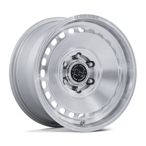 Black Rhino BR036 BASIN Gloss Silver W/ Machined Face 17x8.5 +25 6x135mm 87.1mm - Wheelwiz