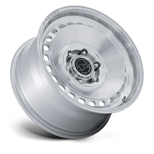 Black Rhino BR036 BASIN Gloss Silver W/ Machined Face 17x8 +32 6x130mm 84.1mm - Wheelwiz