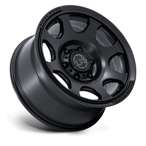 Black Rhino BR037 TEMBO Matte Black 17x8.5 0 5x127mm 71.5mm - Wheelwiz