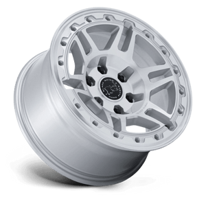 Black Rhino BR039 VANGUARD Gloss Silver W/ Machined Face 20x9 +15 5x130mm 84.1mm - Wheelwiz