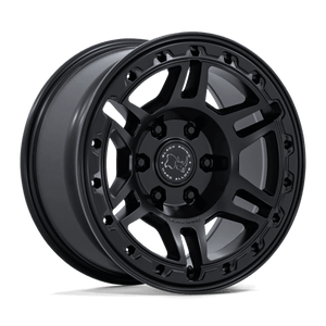 Black Rhino BR039 VANGUARD Matte Black 20x9 +15 6x130mm 84.1mm - Wheelwiz