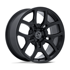 Black Rhino BR406 ROCKLEDGE Matte Black 20x8.5 +35 5x139.7mm 64.2mm - Wheelwiz