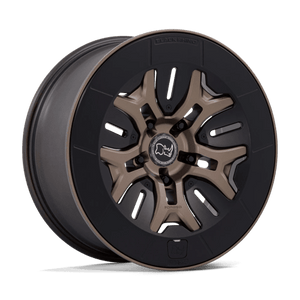Black Rhino BR406 ROCKLEDGE Matte Bronze 20x8.5 +35 5x139.7mm 64.2mm - Wheelwiz