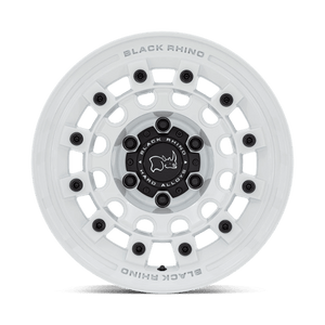 Black Rhino FUJI Gloss White 17x8 +20 6x139.7mm 106.1mm - Wheelwiz