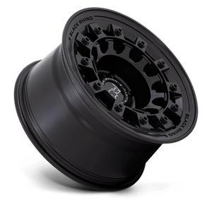 Black Rhino FUJI Matte Black 17x8 +38 5x127mm 71.5mm - Wheelwiz