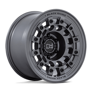 Black Rhino FUJI Matte Gunmetal 17x8 +30 5x114.3mm 72.6mm - Wheelwiz