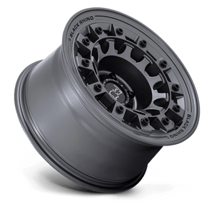 Black Rhino FUJI Matte Gunmetal 17x9 -12 6x139.7mm 106.1mm - Wheelwiz