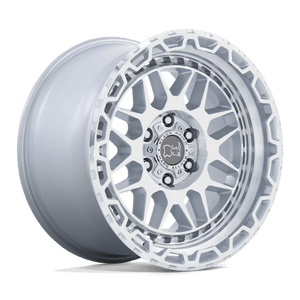 Black Rhino HOLCOMB Gloss Silver W/ Mirror Cut Fac 20x9.5 -18 6x139.7mm 112.1mm