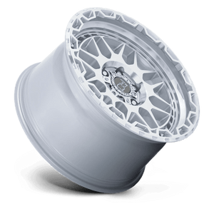 Black Rhino HOLCOMB Gloss Silver W/ Mirror Cut Fac 17x9.5 -12 6x139.7mm 112.1mm - Wheelwiz