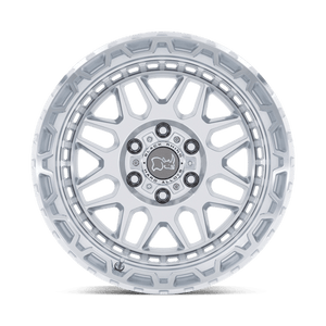 Black Rhino HOLCOMB Gloss Silver W/ Mirror Cut Fac 18x9.5 +18 6x114.3mm 76.1mm - Wheelwiz