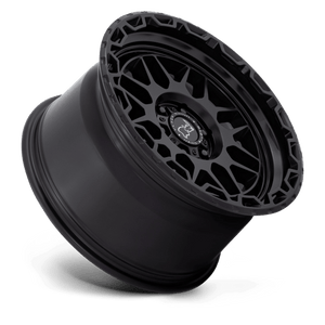 Black Rhino HOLCOMB Matte Black 17x9.5 +18 6x114.3mm 76.1mm - WheelWiz