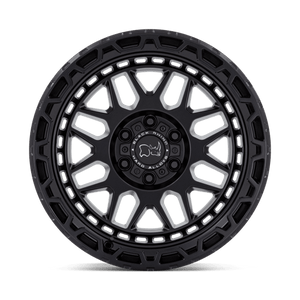 Black Rhino HOLCOMB Matte Black 17x9.5 +12 6x139.7mm 112.1mm - Wheelwiz